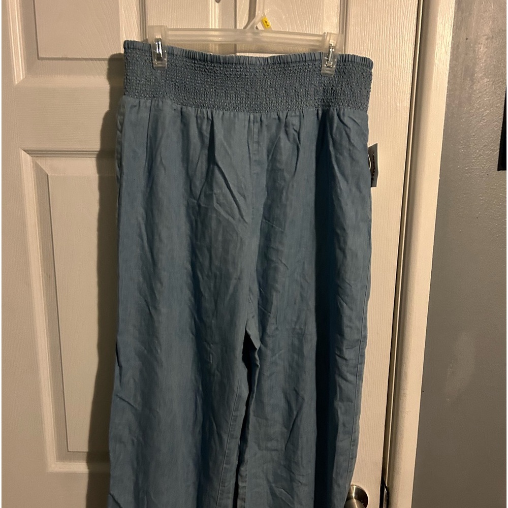 Drdigo Rein wide leg blue jeans, Capri